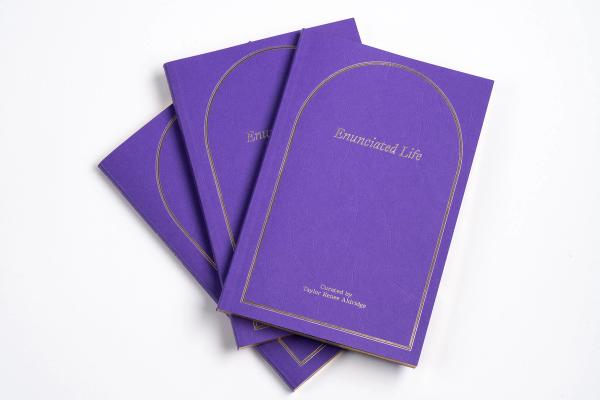 Now available: Enunciated Life catalogue