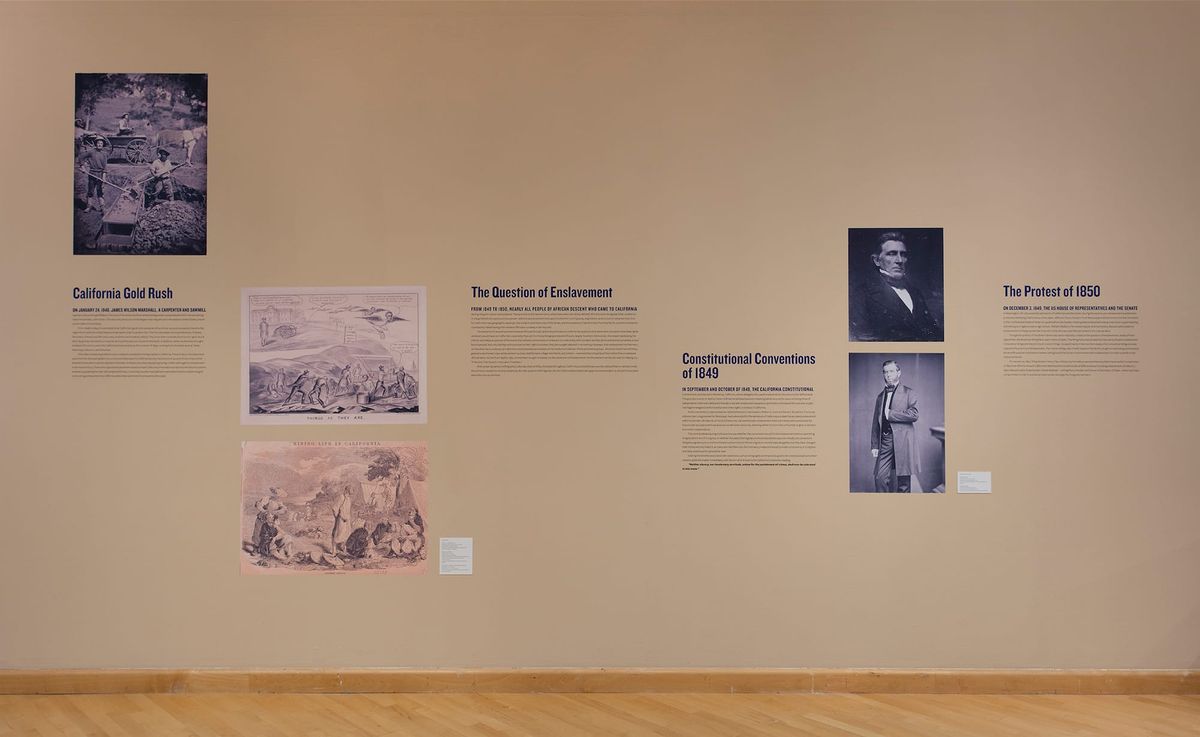 Installation view, The Question of Enslavement
