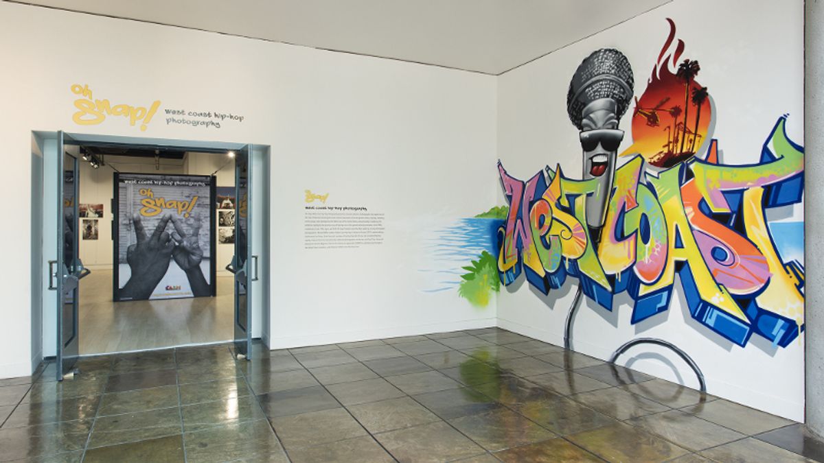 Entrance to exhibition