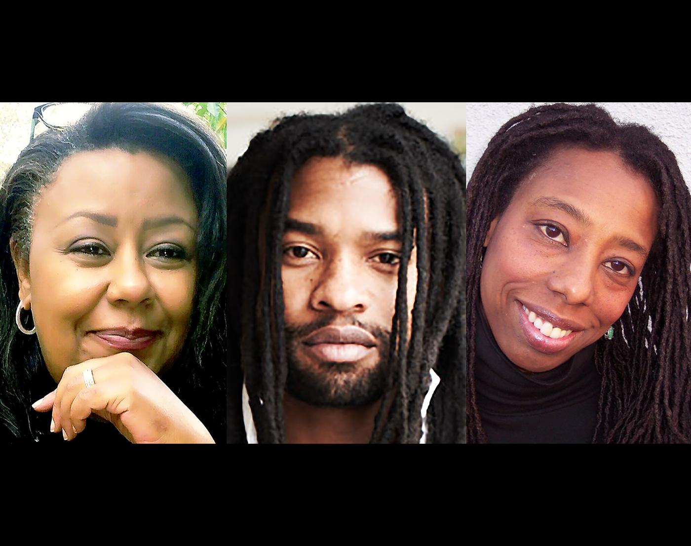 Vida Brown, Eric Mack and Pamela Smith Hudson