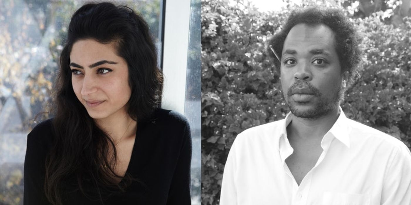 Split screen of two portraits, Samira Yamin and Umar "Frohawk" Rashid