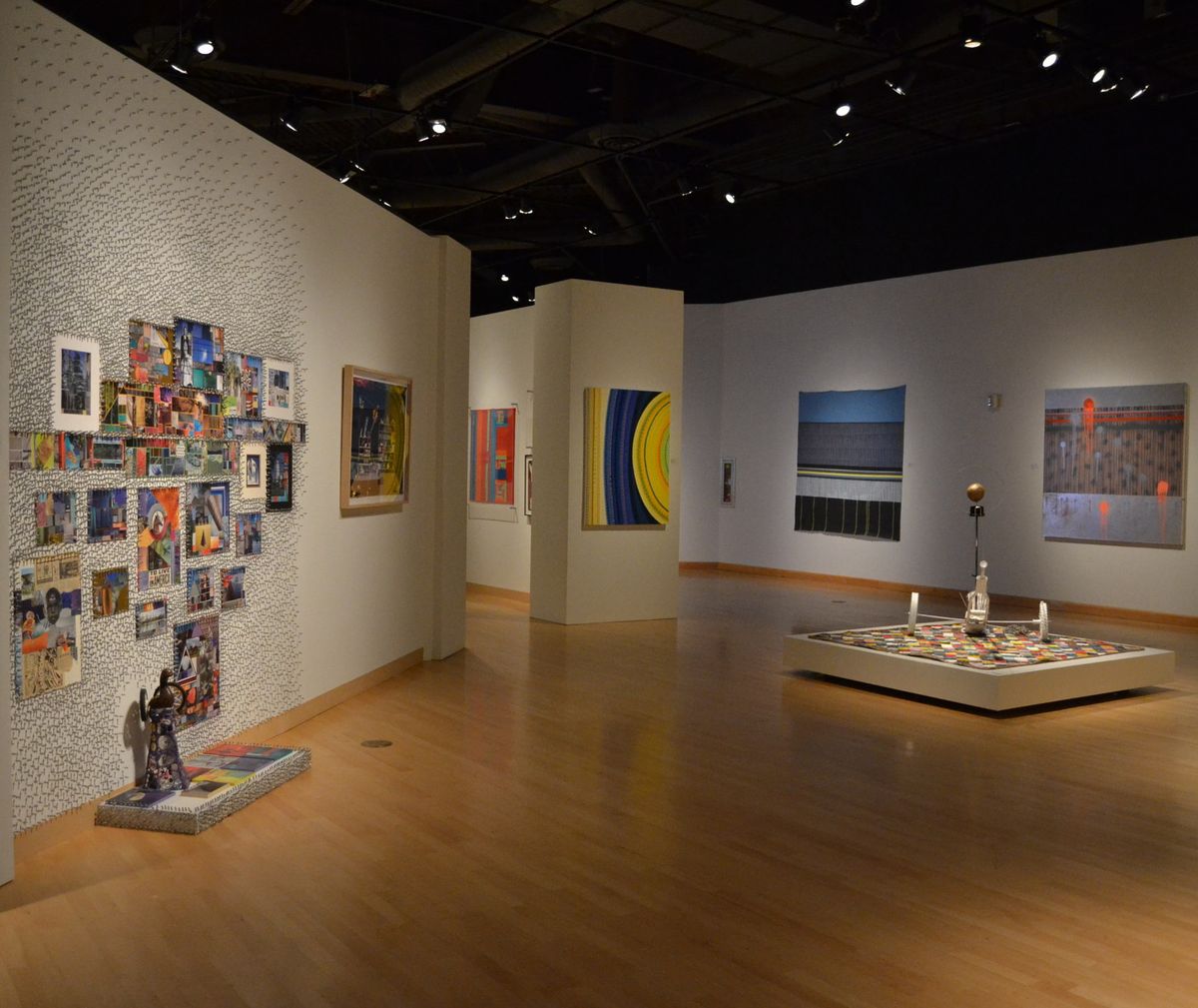 explores the evolving practice of geometrical abstraction in contemporary art