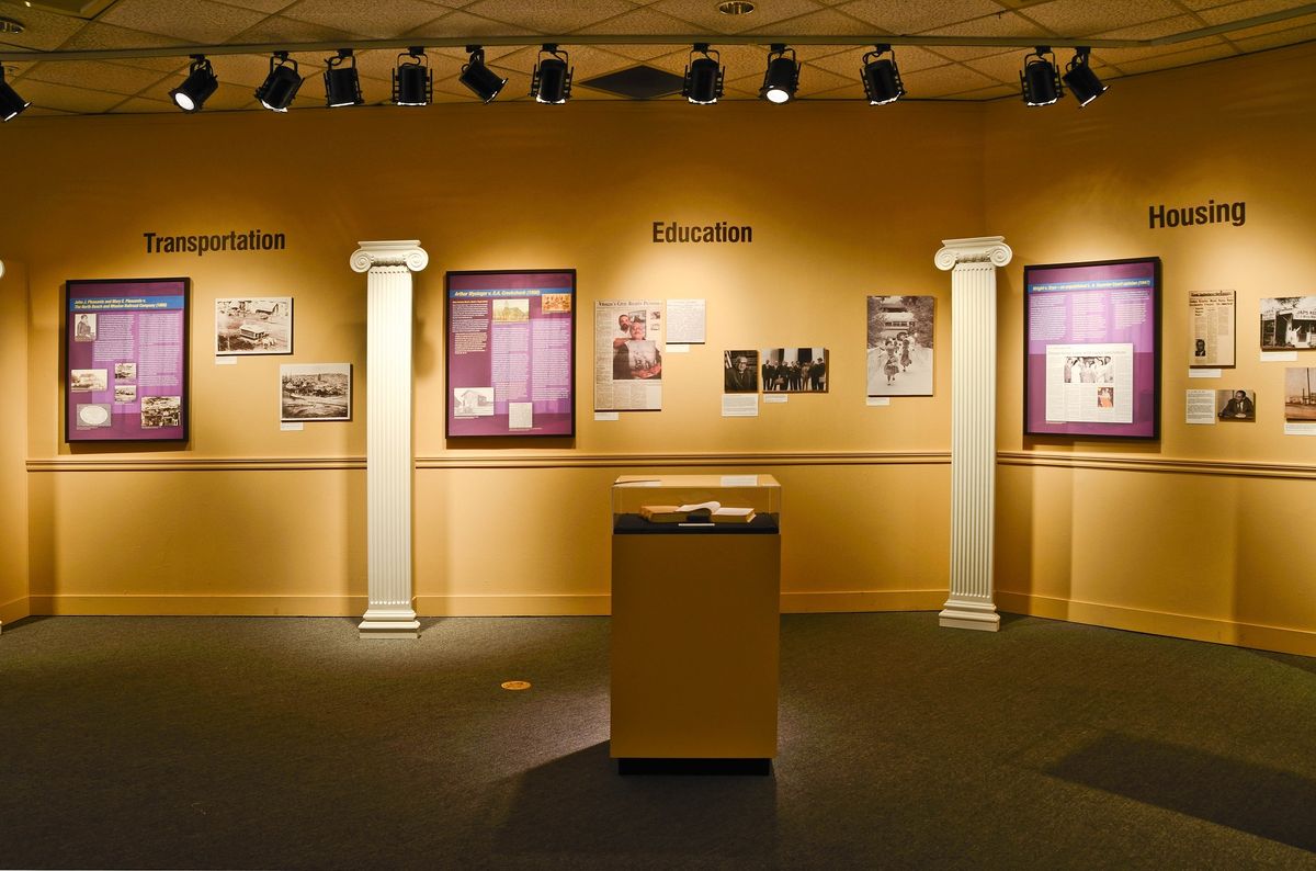 Justice, Balance and Achievement: African Americans and the California Courts (Installation view).