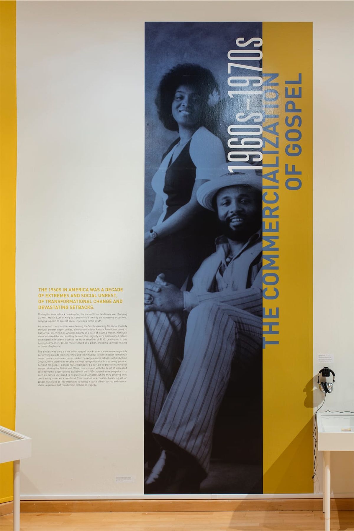 Installation view of 1960s - 1970s