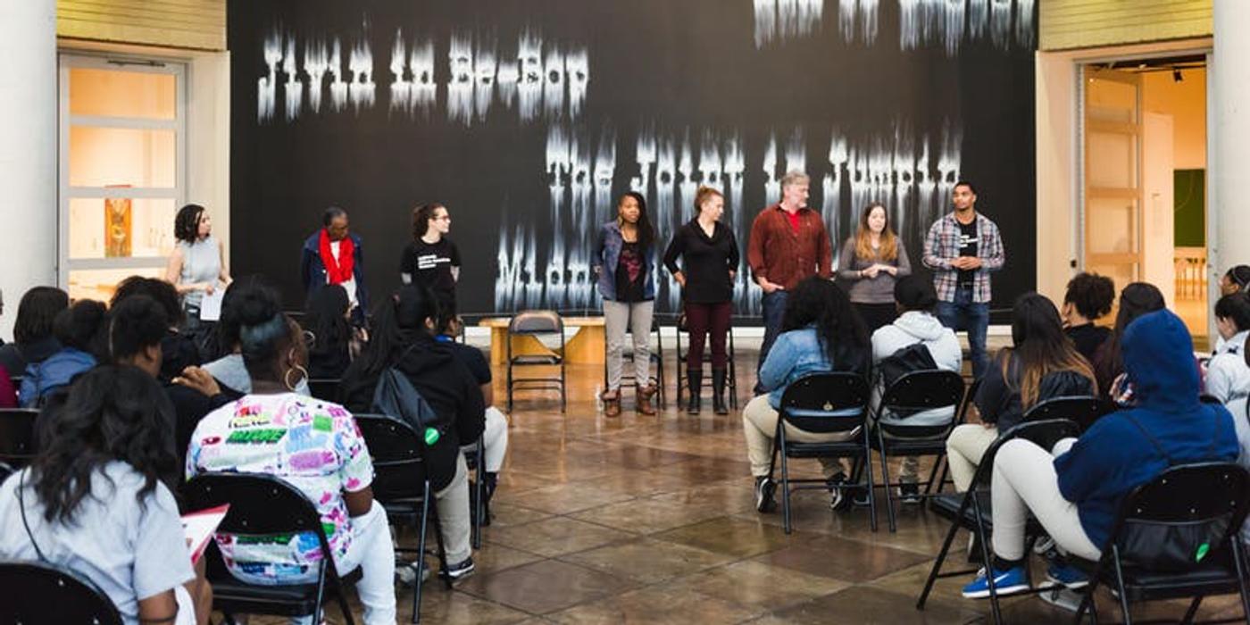Audience in rapt attention