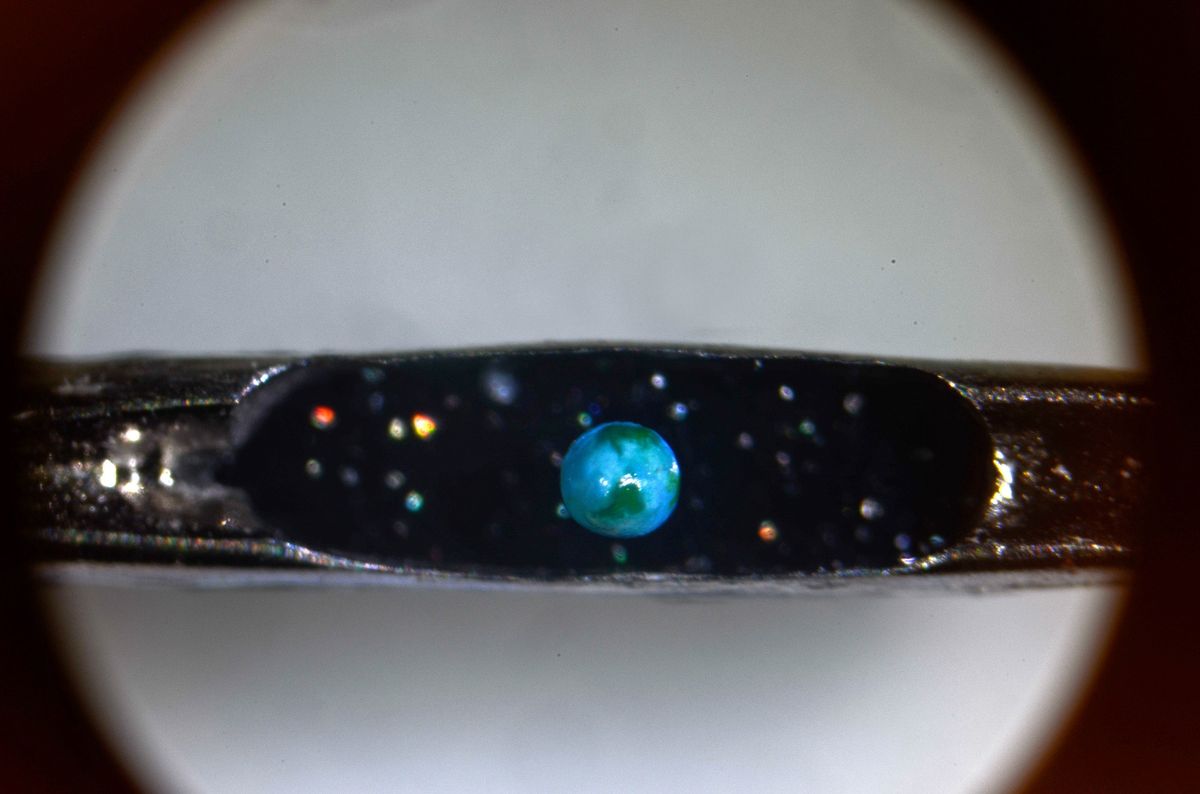 Willard Wigan, The Blue Planet, 2012