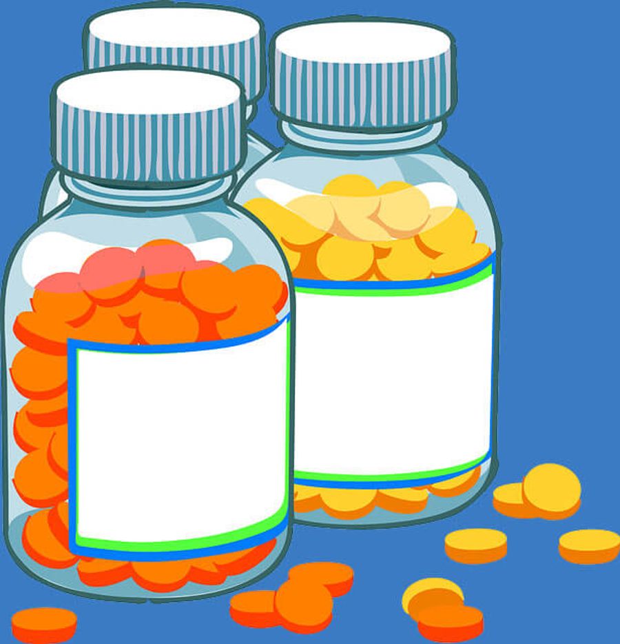 Prescription insurance - umbrella icon