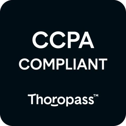 CCPA compliant badge