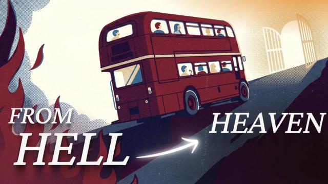 Illustrated cover for C. S. Lewis: Why People Choose Hell