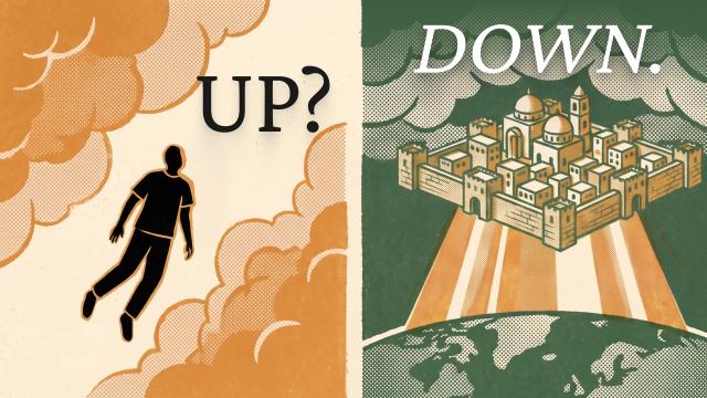 Illustrated cover for Why Doesn’t the Bible End with Heaven?