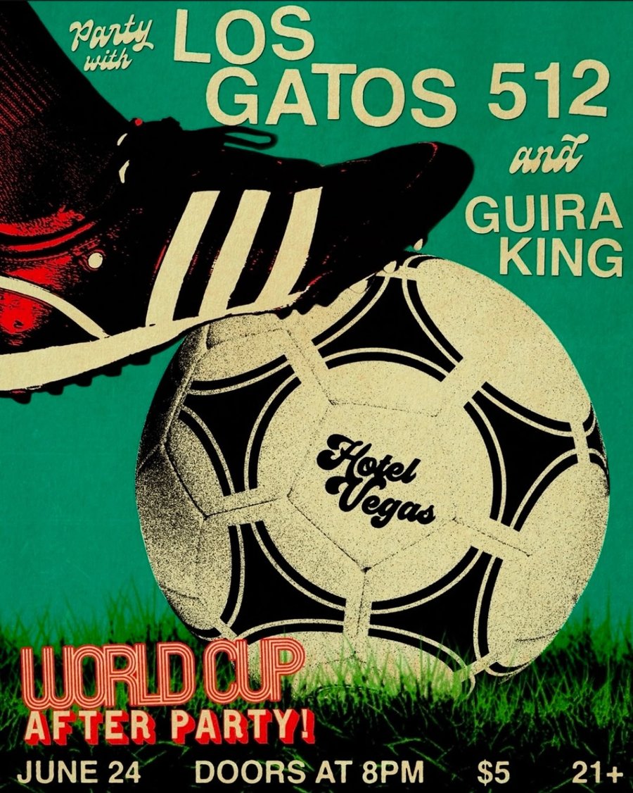 World Cup Party at Hotel Vegas flyer