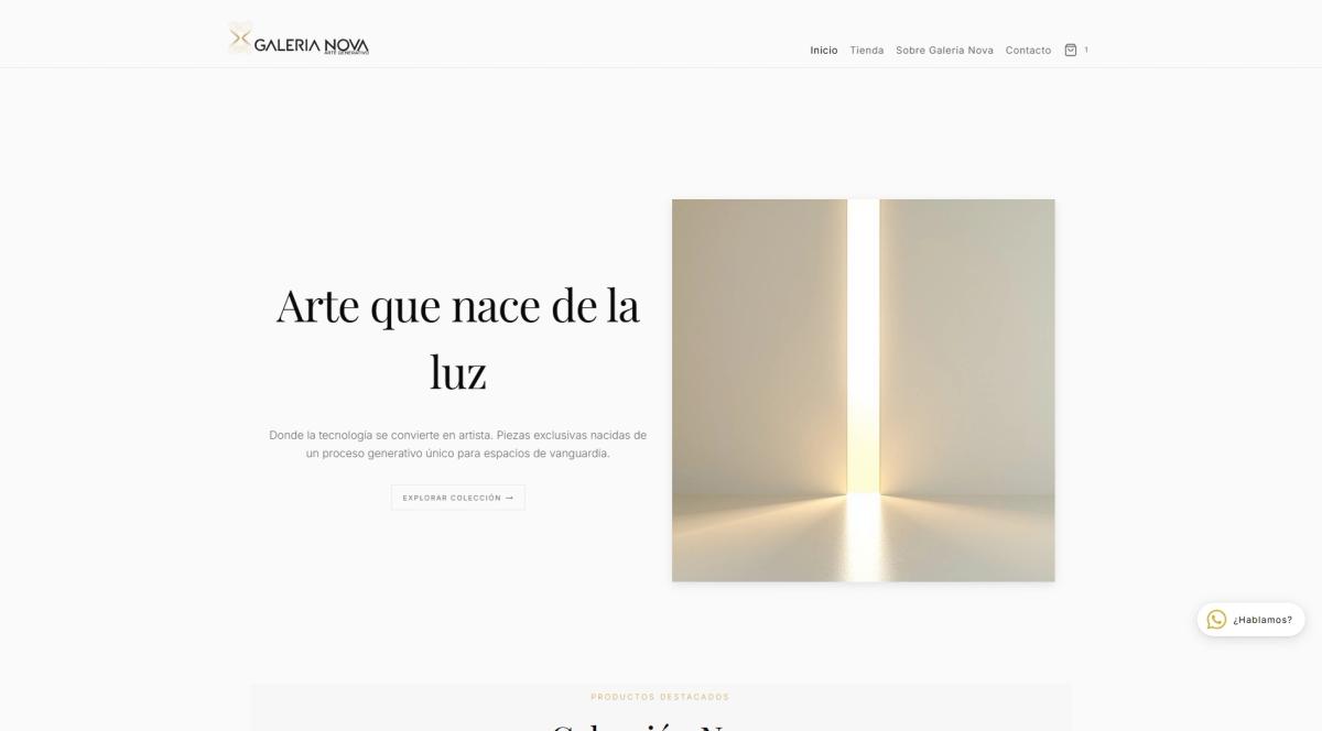 Galería Nova E-commerce