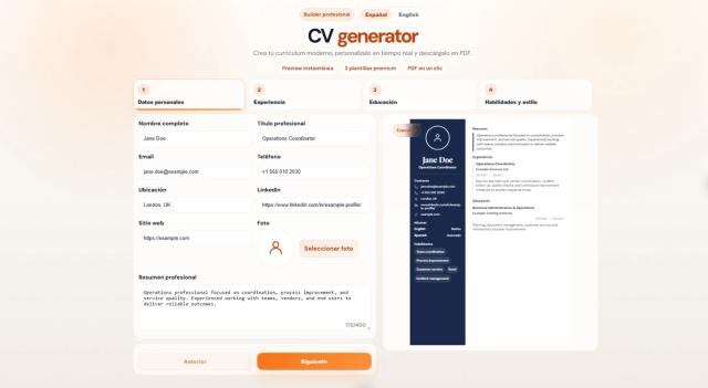 CV-Generator