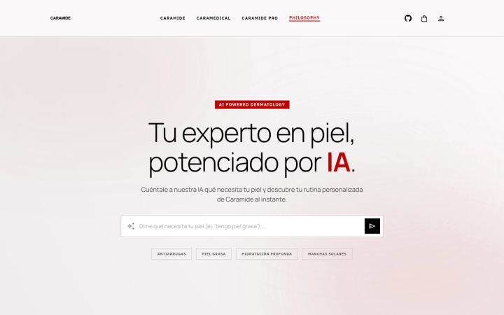 Caramide AI Skincare Assistant