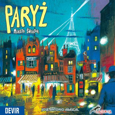 Paryż: Miasto Świateł (Okładka gry)