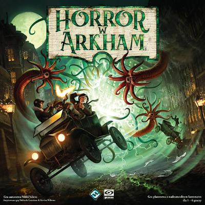 Horror w Arkham (Okładka gry)