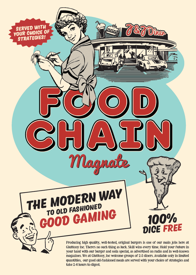 Food Chain Magnate (Okładka gry)