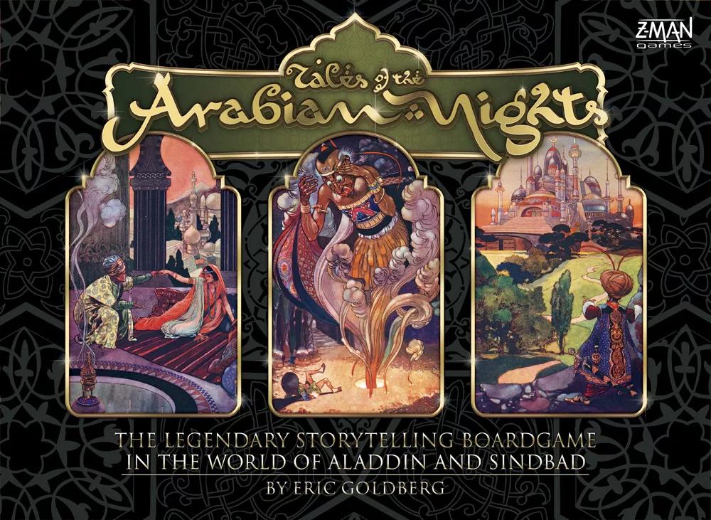 Tales of the Arabian Nights (Okładka gry)
