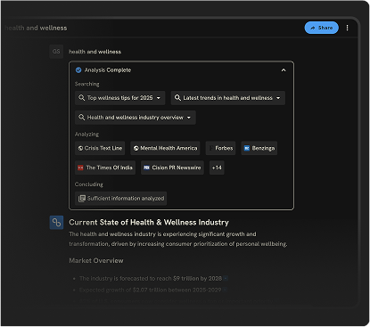 Powerful search capabilities
