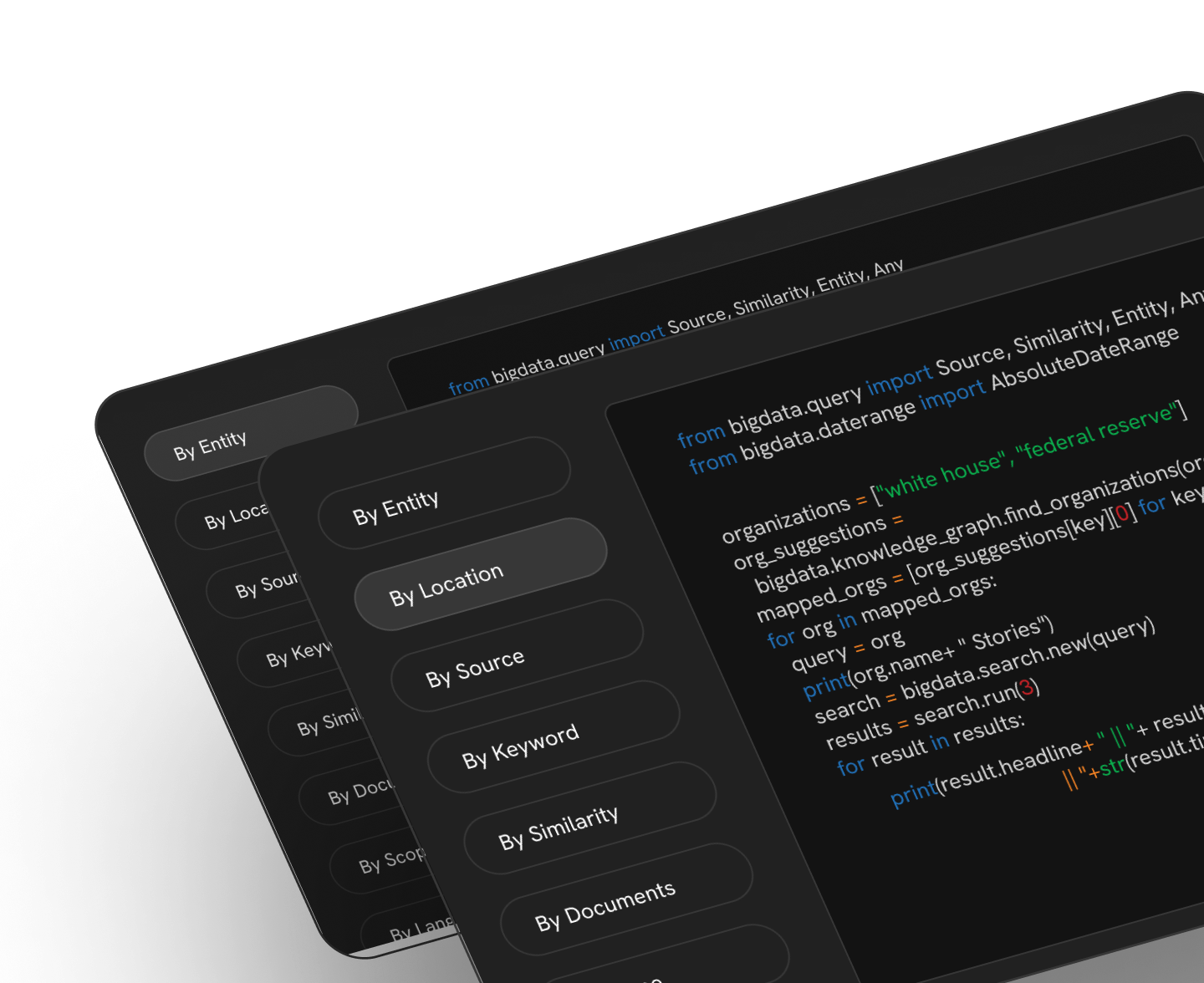 Bigdata.com is the oxygen your agents need: data, context, and compliance, all in one platform.