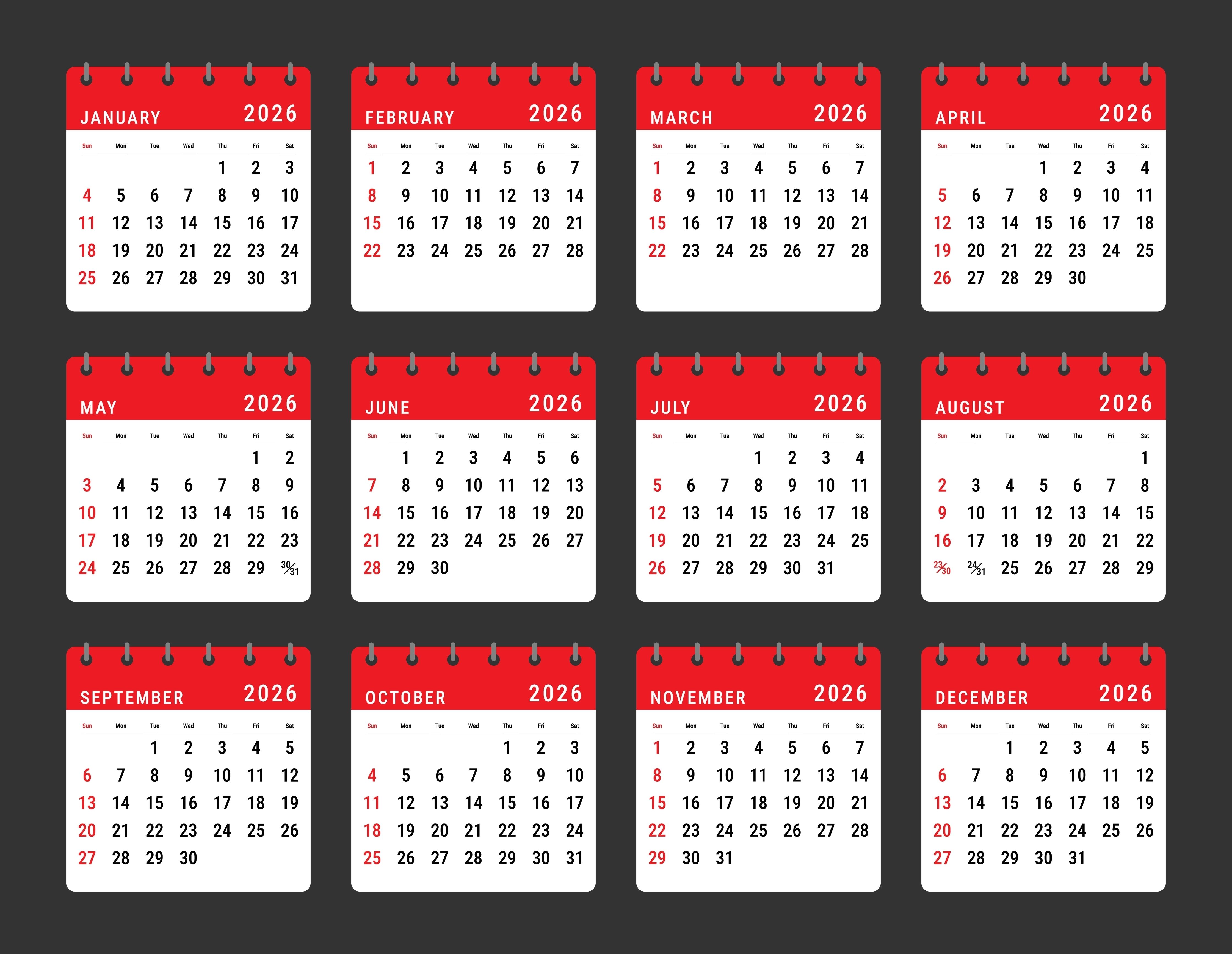 Calendar & Our Day