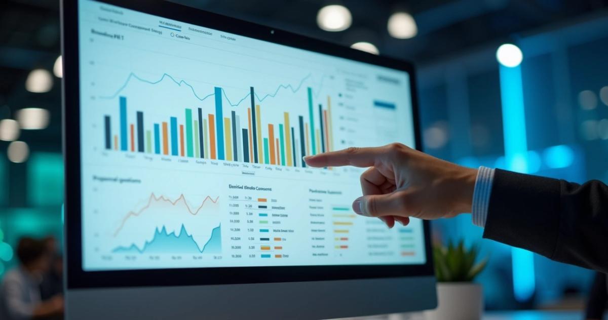Painel de monitoramento de presença de marca em respostas de IA
