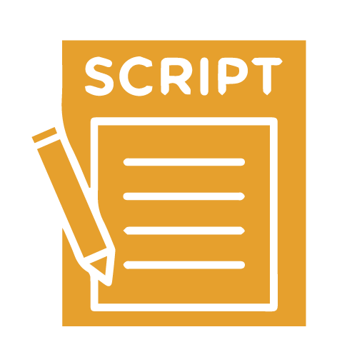 Script Writing Icon