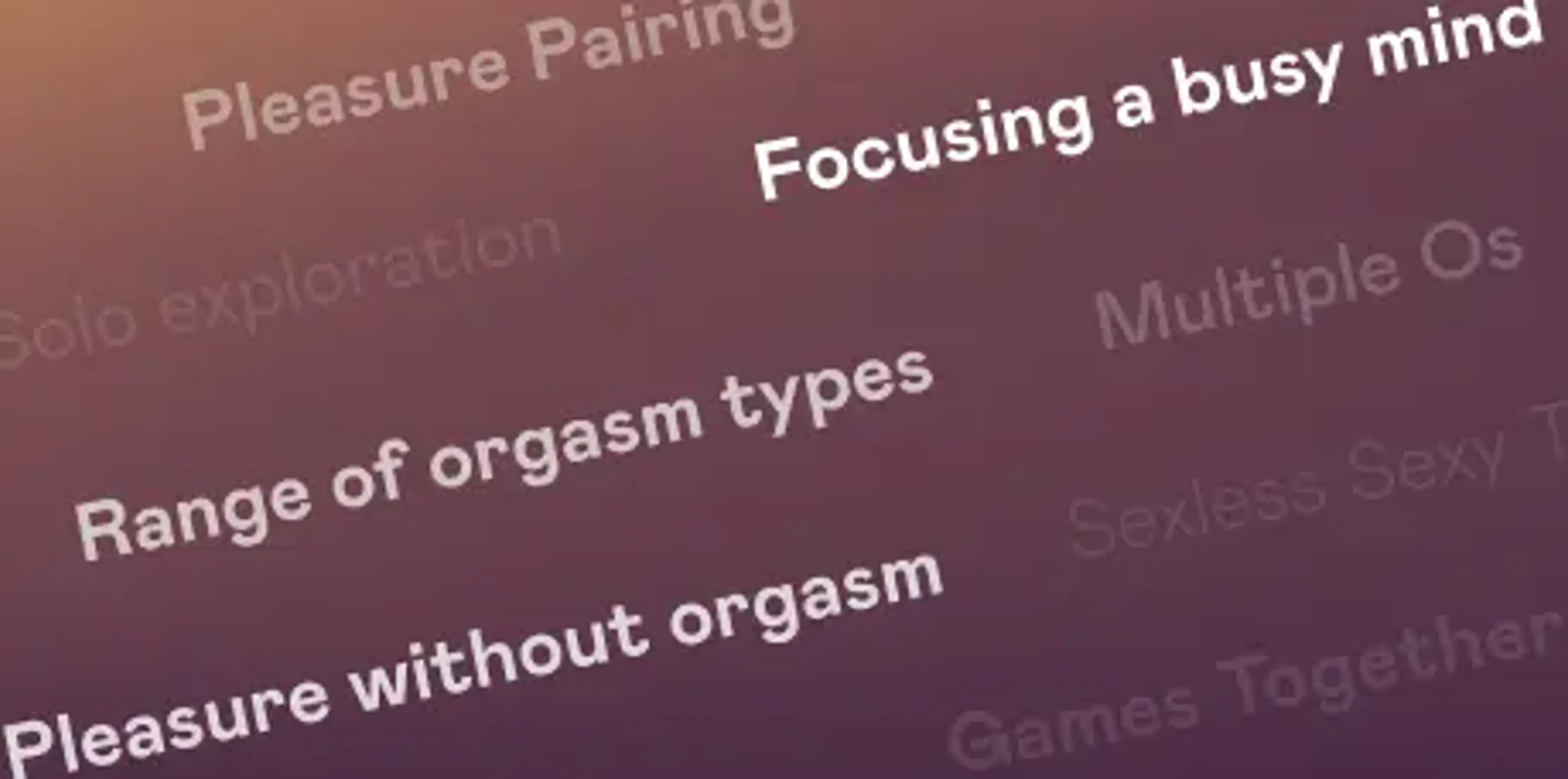 Focusing a busy mind