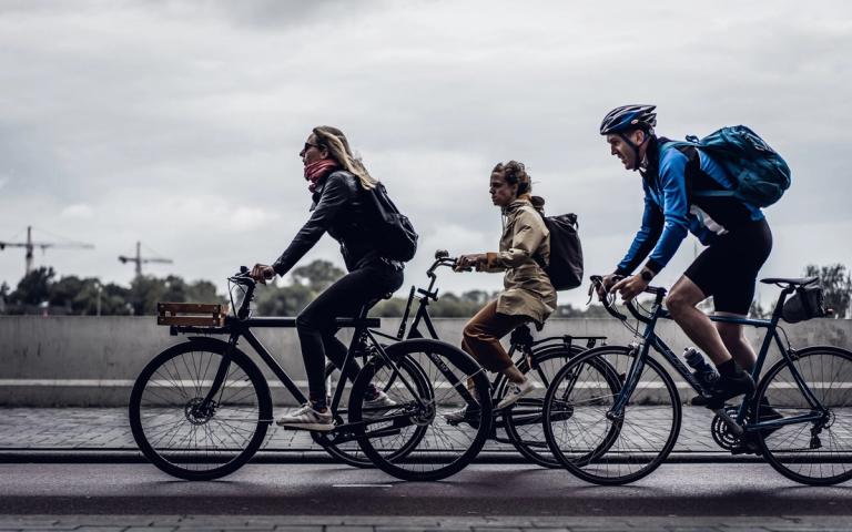 City cyclists