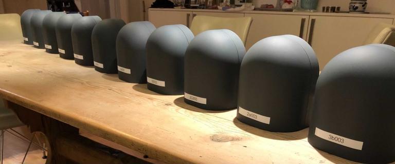 Airmine sensors during setup