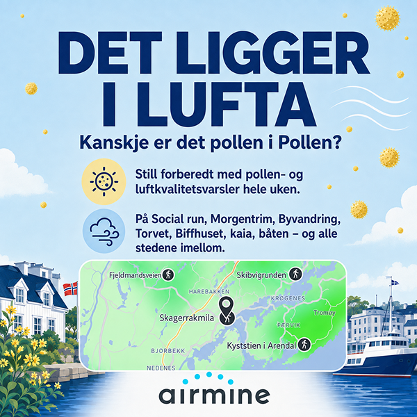 Det ligger i lufta - pollen i Pollen?
