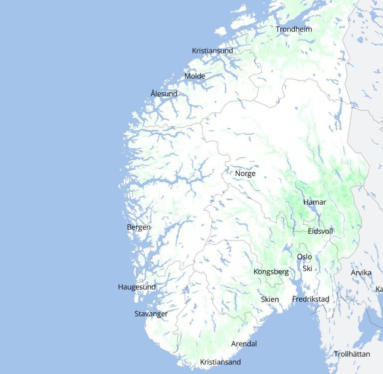 Pollenvarsel or 20. mai 2022