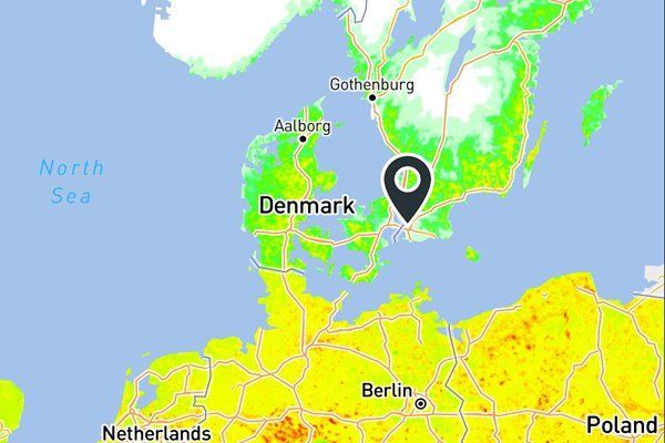 pollen map