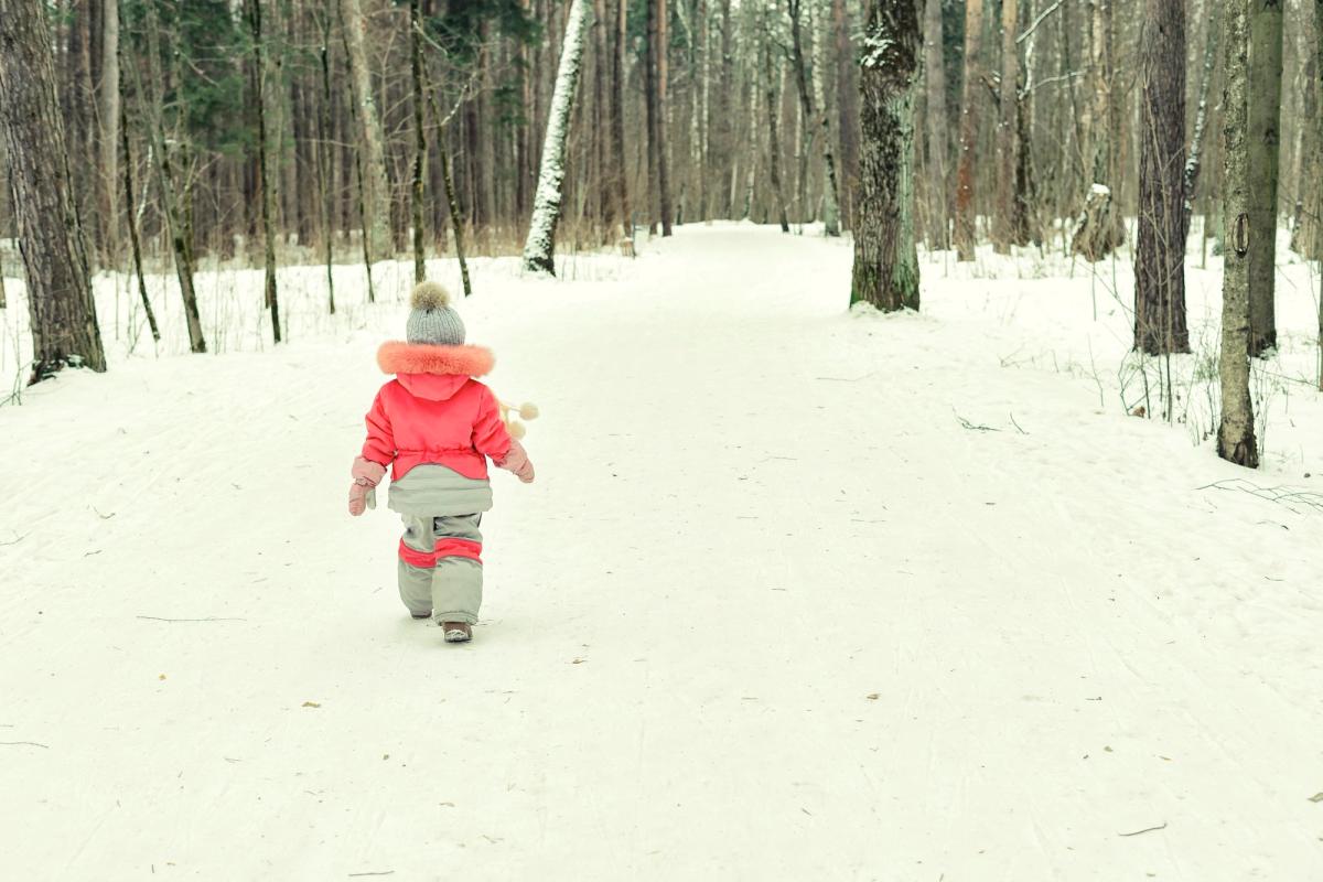girl in winter