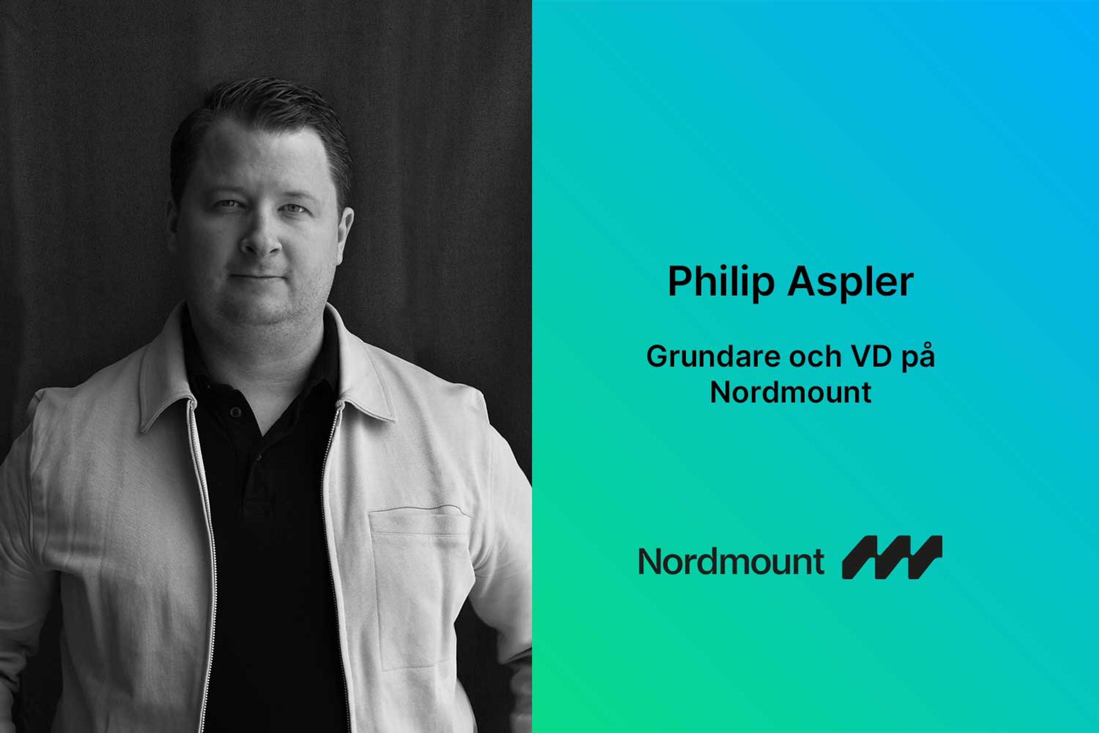 Philip Aspler VD på Nordmount