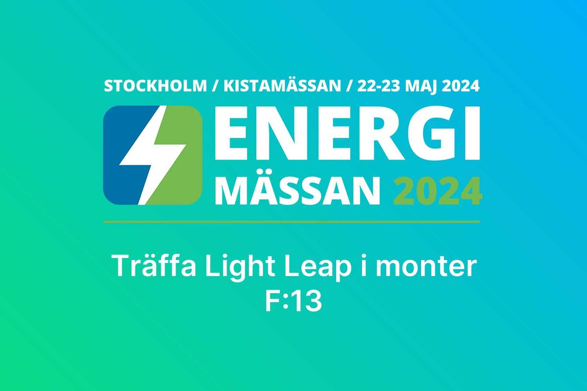 Energimässan 22-23 maj 2024