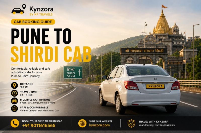 Pune to Shirdi cab on a scenic highway journey