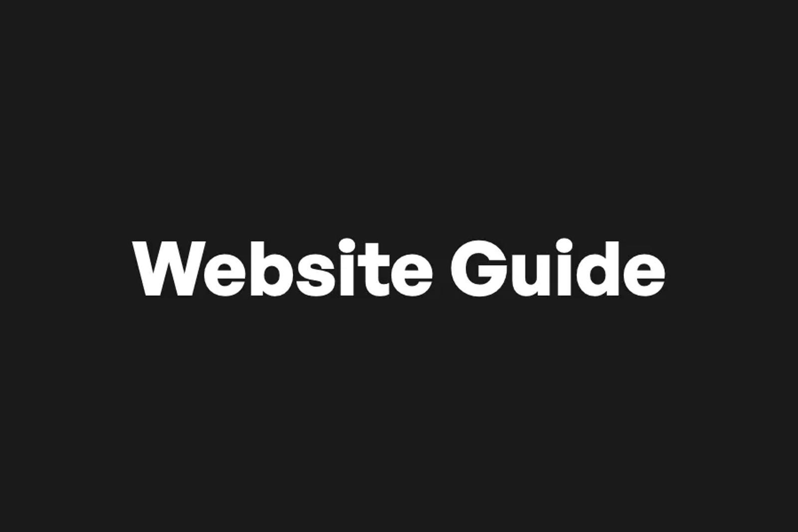 Spencehouse website guide