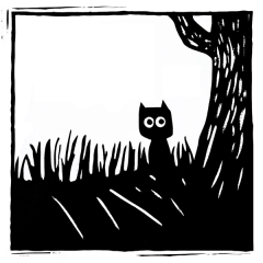 Small dog in the grass