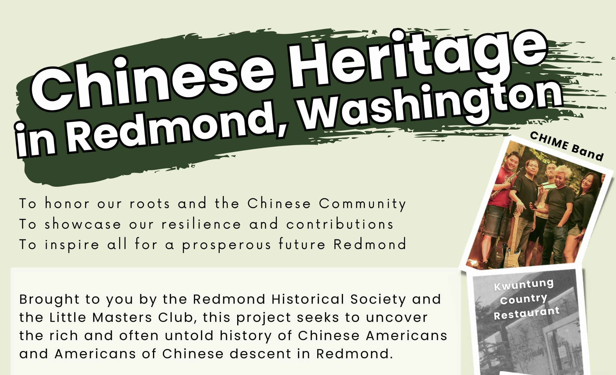 Image for Research on Chinese Americans in Redmond