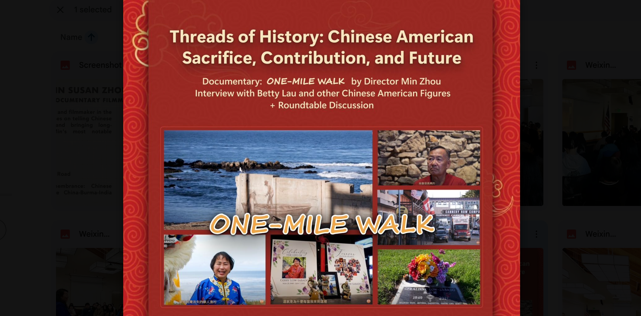 Image for Min Zhou's Documentary on Chinese American History
