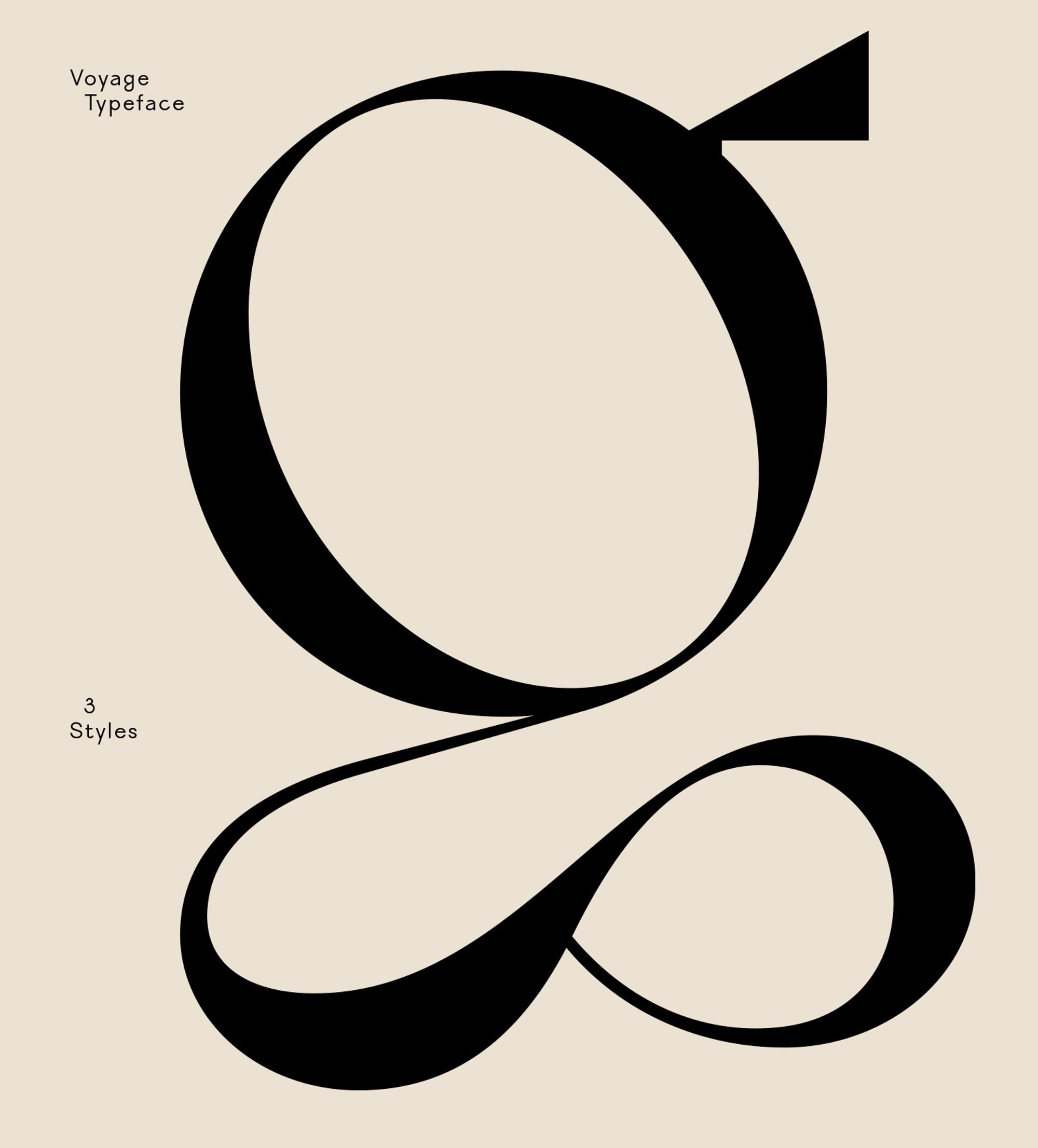 Voyage Typeface