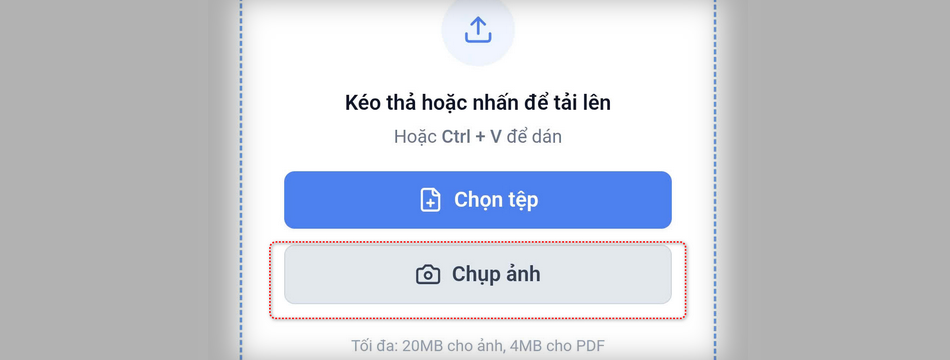 Chụp ảnh bằng điện thoại