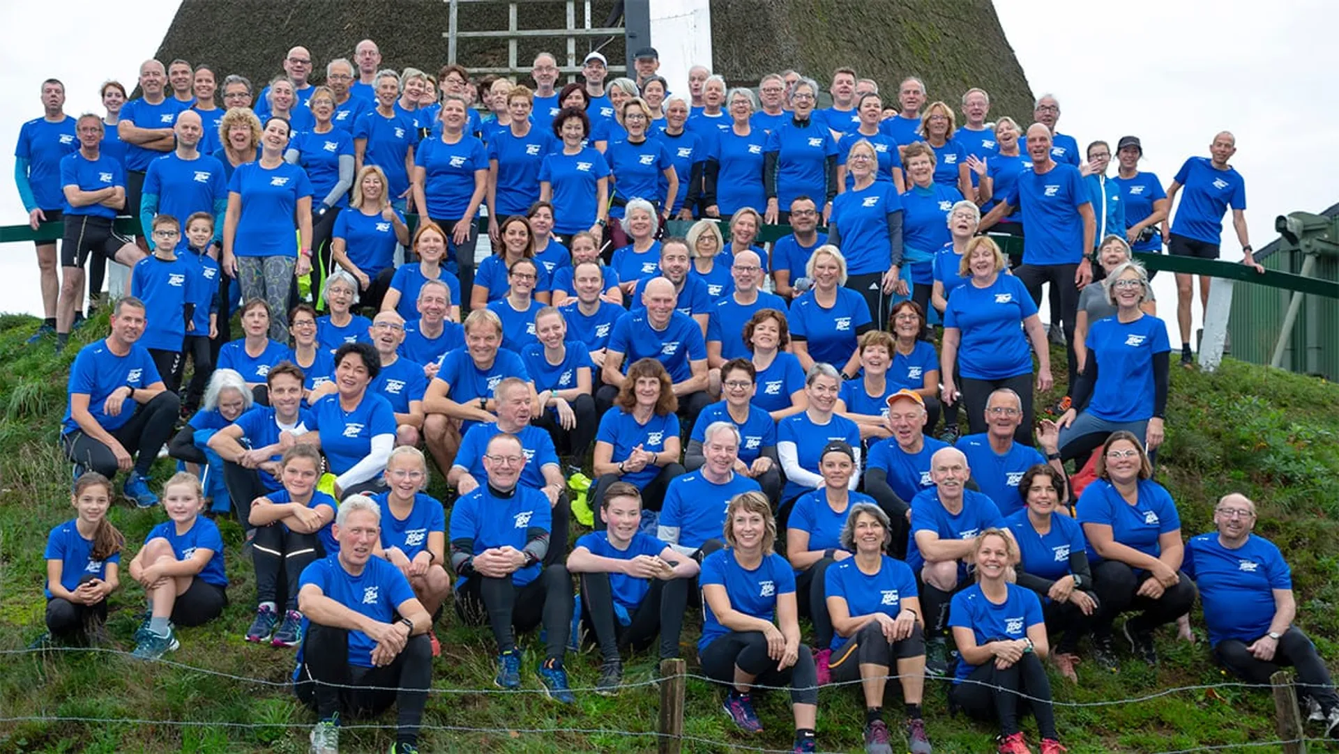 Groepsfoto Loopgroep Grave