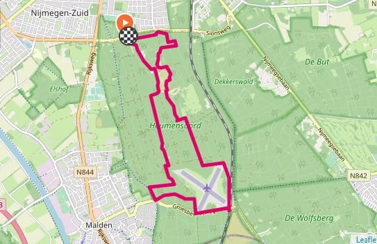 Zondag 22 november: de 10 van Heumensoord