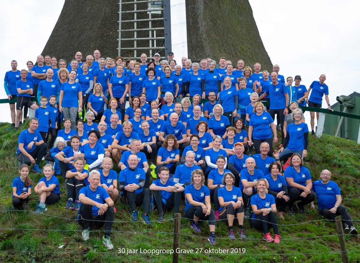 30 jaar Loopgroep Grave: in de krant