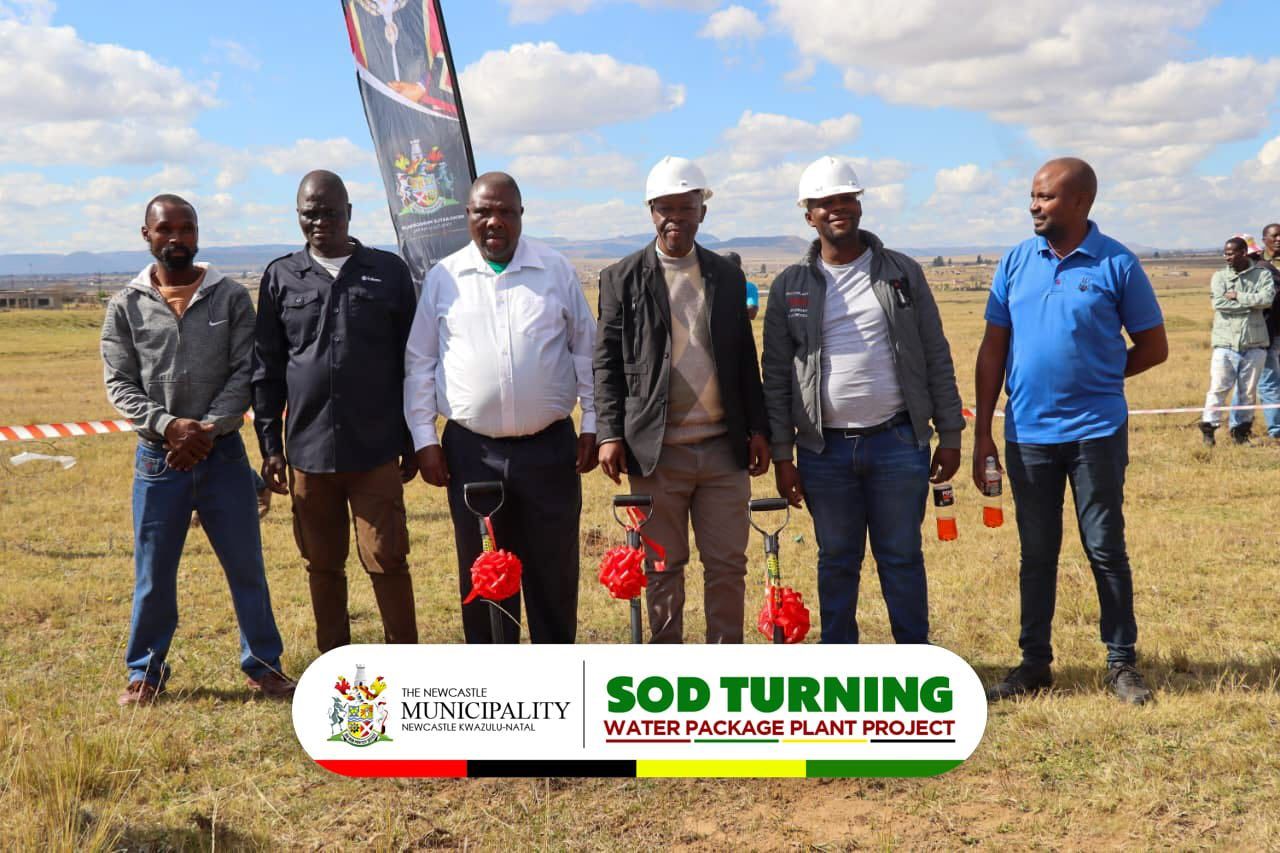 sod turning water package plant project - Mndozo Farm