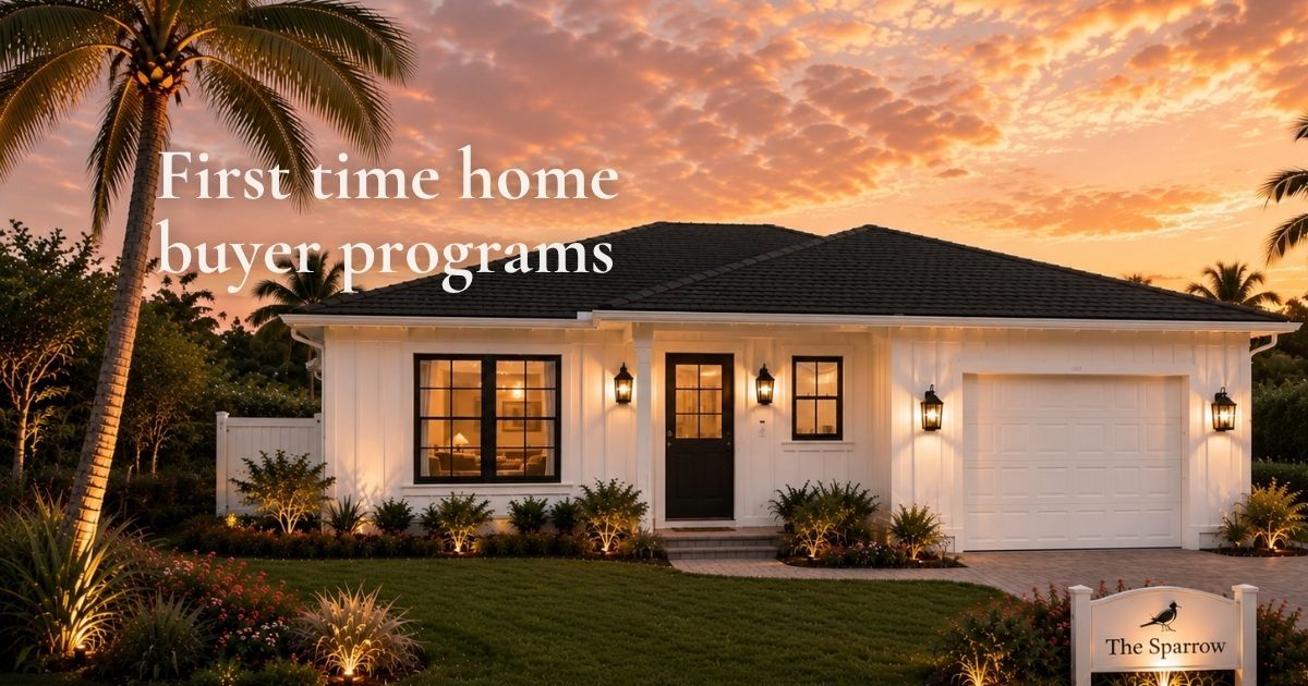 firt time buyers programs