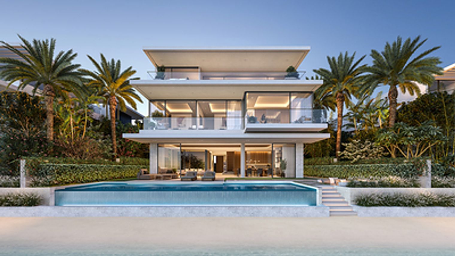 Palm Jebel Ali villa render by Nakheel