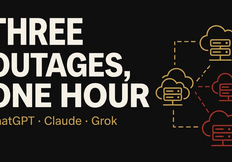 ChatGPT, Claude, and Grok Outage: What Actually Happened